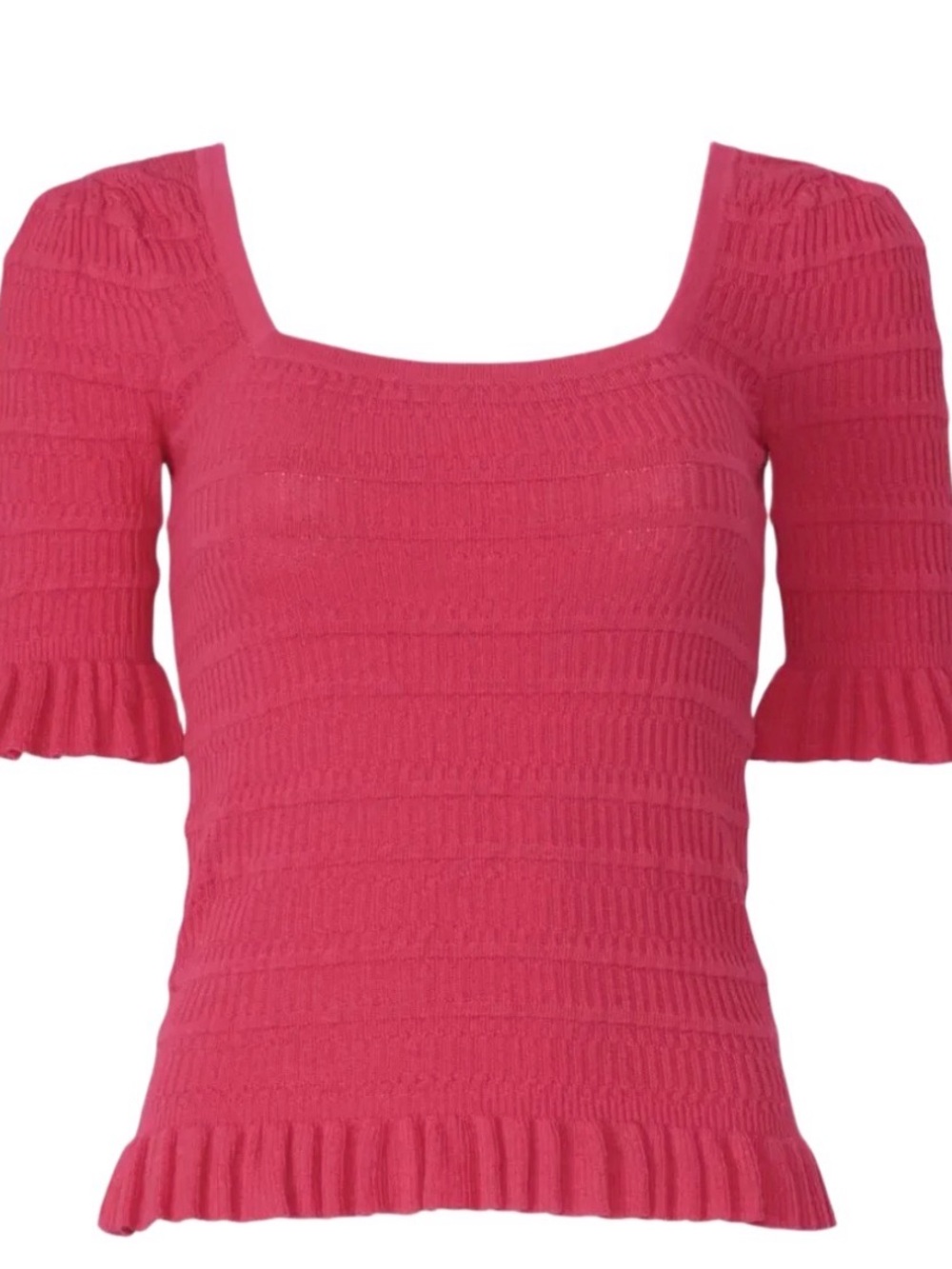 Adam Lippes Pink Blouse
